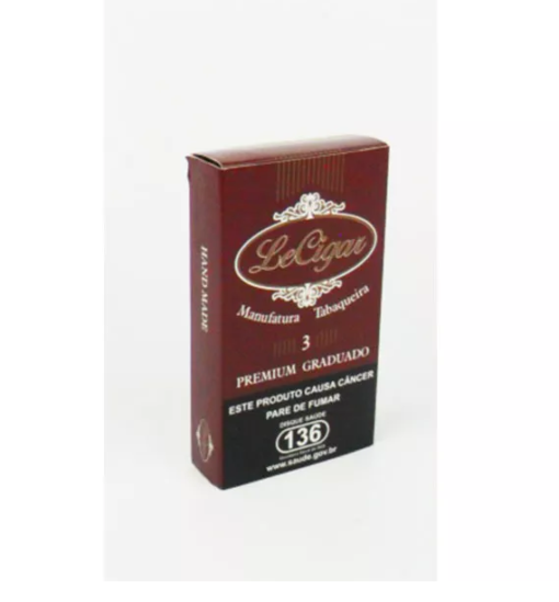 Charuto Le Cigar Graduado Caixa c/ 03