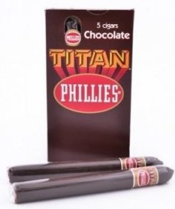Charuto Phillies Titan Chocolate Petaca c/05