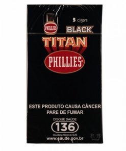 Charuto Phillies Titan Black Petaca c/05
