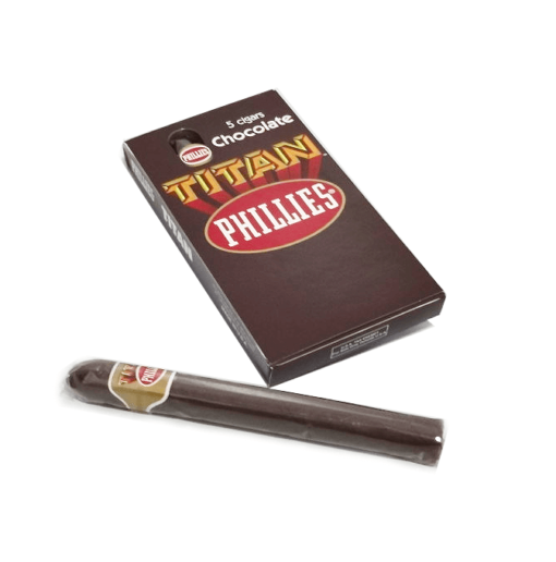 Charuto Phillies Titan Chocolate Petaca c/05 - Imagem 2