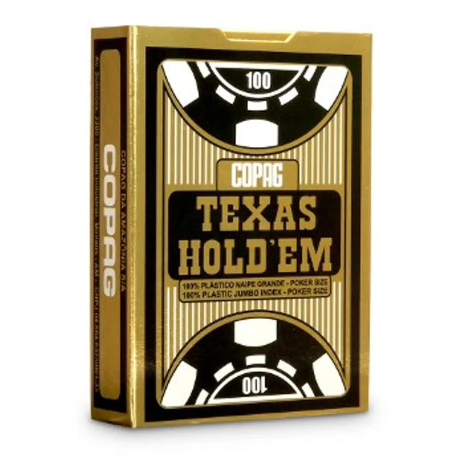 Texas Holdem baralhos Copag marcados luminosas