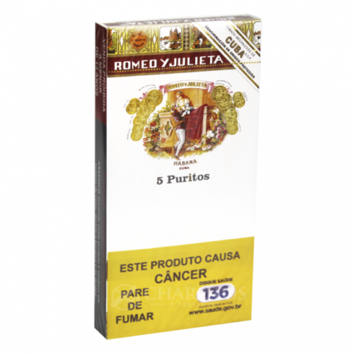 Cigarrilha Romeo y Julieta Puritos C/5