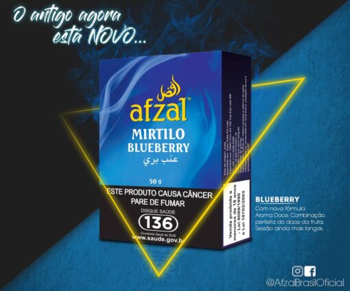 Essência p/ Narguilé Afzal – Blueberry