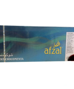 Essência p/ Narguilé Afzal – Chocomenta (Pacote c/ 10)
