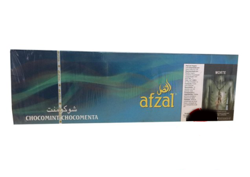 Essência p/ Narguilé Afzal – Chocomenta (Pacote c/ 10)