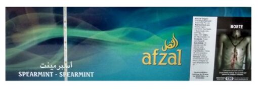 Essência p/ Narguilé Afzal – Spearmint (Pacote c/ 10)