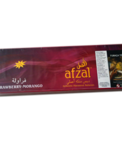 Essência p/ Narguilé Afzal – Morango (Pacote c/ 10)