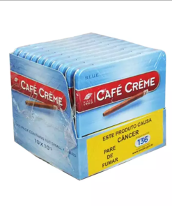 Cigarrilha Café Creme Blue Caixa c/ 10